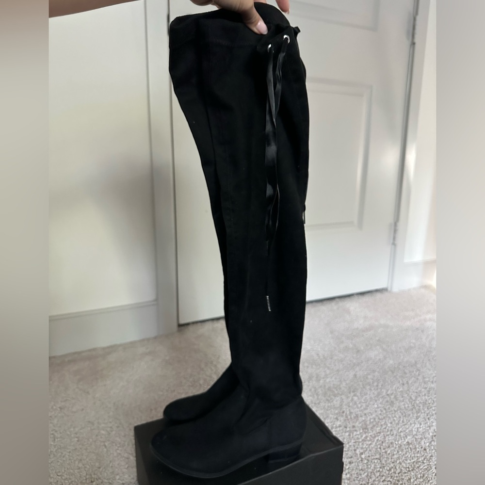 Black Over-the-Knee Boots